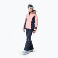 Дитяча лижна куртка Rossignol Girl Polydown cooper рожева 4