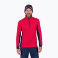 Кофта гірськолижна чоловіча Rossignol Cieloalto Fleece Half zip sports red