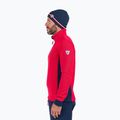 Кофта гірськолижна чоловіча Rossignol Cieloalto Fleece Half zip sports red 4