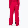 Дитячі гірськолижні штани Rossignol Girl Ski рубіново-червоні 3
