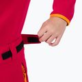 Дитячі гірськолижні штани Rossignol Girl Ski рубіново-червоні 6