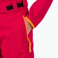 Дитячі гірськолижні штани Rossignol Girl Ski рубіново-червоні 7
