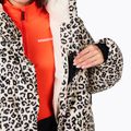 Пуховик жіночий Rossignol Aretu Allover Down nature wild leopard print 6