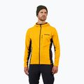 Кофта чоловіча Rossignol Blackside Mix Full Zip Hoodie Fleece saffron ylw