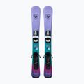 Лижі гірські дитячі + кріплення Rossignol Soul Kid Pre-Drilled+Team 4 GW