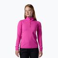 Кофта флісова жіноча Rossignol Mid Layer Stretch Half Zip electric fuchsia