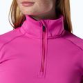 Кофта флісова жіноча Rossignol Mid Layer Stretch Half Zip electric fuchsia 5