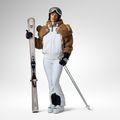 Куртка лижна жіноча Rossignol JCC Teddy Hoodie white 2