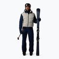 Куртка лижна чоловіча Rossignol Corduroy Down Bomber silver cloud/dark navy 2