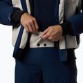 Куртка лижна чоловіча Rossignol Corduroy Down Bomber silver cloud/dark navy 14