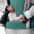 Куртка лижна жіноча Rossignol Snowdazzle Belted silver cloud 14