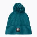 Шапка зимова Rossignol Strawpile Pompom Beanie transformative teal
