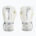Рукавиці боксерські чоловічі Venum Elite біло-сріблясті 1392-574
