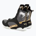 Кросівки боксерські Venum Elite Boxing black/white/gold 3