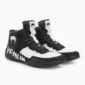 Кросіки боксерські Venum Elite Wrestling black/white 4