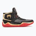 Кросівки боксерські Venum Elite Wrestling black/gold/red 2