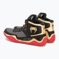 Кросівки боксерські Venum Elite Wrestling black/gold/red 3