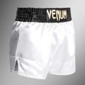 Чоловічі тренувальні шорти Venum Classic Muay Thai білий/золотий/чорний 2