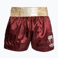 Шорти для тренувань чоловічі Venum Classic Muay Thai burgundy/gold/white