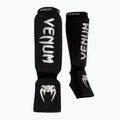 Захист для гомілок та стоп Venum Kontact Shin Guards black/silver