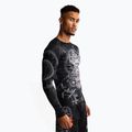 Рашгард лонгслів чоловічий Venum Gladiator 5.0 Men'S Long Sleeve Rashguard black/silver 4