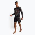 Рашгард лонгслів чоловічий Venum Santa Muerte 5.0 Men’S Long Sleeve Rashguard deep black/gold 2