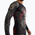 Рашгард лонгслів чоловічий Venum Santa Muerte 5.0 Men’S Long Sleeve Rashguard deep black/gold 6