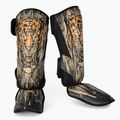Захист для гомілок та стоп Venum Tiger Shin Guards black/neon orange 2