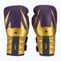 Рукавиці боксерські Venum Reverso Boxing dark purple/gold 2