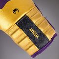 Рукавиці боксерські Venum Reverso Boxing dark purple/gold 4