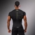 Футболка для тренувань чоловіча Venum Training Camp 4.0 Rashguard black/neo green 2