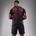 Футболка для тренувань чоловіча Venum Tactical XT black/burgundy/gold 4