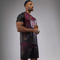 Футболка для тренувань чоловіча Venum Tactical XT black/burgundy/gold 5