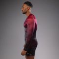 Чоловічий тренувальний лонгслів Venum Tactical XT Rashguards чорний/бордовий/золотий 4