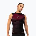 Футболка для тренувань чоловіча Venum Tactical XT 05522  Rashguards black/burgundy/gold