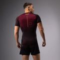 Футболка для тренувань чоловіча Venum Tactical XT Rashguards black/burgundy/gold 2
