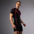 Футболка для тренувань чоловіча Venum Tactical XT Rashguards black/burgundy/gold 3