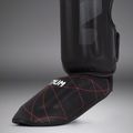 Жіночі захисні наколінники Venum Tactical XT Shinguards чорні/вогненно-червоні для гомілки та стопи 5