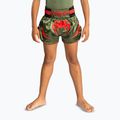 Дитячі тренувальні шорти Venum Inferno Kids Muay Thai army green/orange