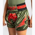 Шорти для тренувань дитячі Venum Inferno Kids Muay Thai army green/orange 5