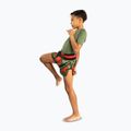 Шорти для тренувань дитячі Venum Inferno Kids Muay Thai army green/orange 6