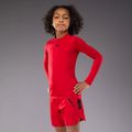 Лонгслів для тренувань дитячий Venum Contender Rashguards Jr cherry red 4