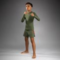Лонгслів для тренувань дитячий Venum Contender Rashguards Jr khaki 2