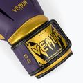 Боксерські рукавички Venum Giant 3.0 темно-фіолетові/золоті 3