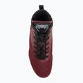 Кросівки боксерські Venum Elite Boxing wine lees/silver logo 5