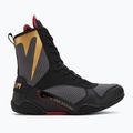 Кросівки боксерські Venum Elite Boxing stom grey/gold logo 2