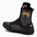 Кросівки боксерські Venum Elite Boxing stom grey/gold logo 3