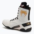 Кросівки боксерські Venum Elite Boxing ice/gold logo 3