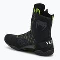 Кросівки боксерські чоловічі Venum Training Camp 4.0 Boxing black/neo green 2