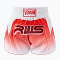Шорти для тренувань чоловічі Venum x RWS 2.0 Muay Thai white/red